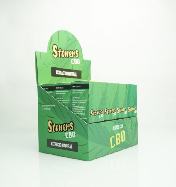 display aceite stoners cbd