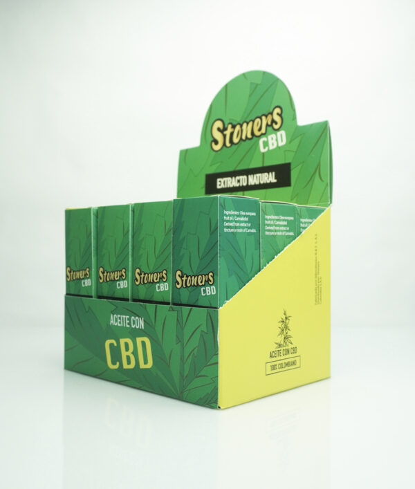 display aceite stoners cbd