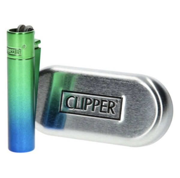 encendedor clipper metalico