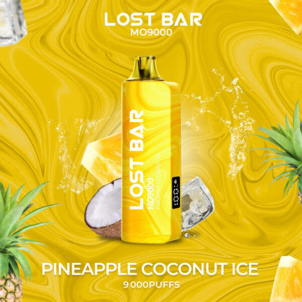 Vape Lost Bar MO9000 PINEAPPLE COCONUT ICE