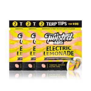 Filtros Twisted Tips sabor Electric Lemonade – filtros twisted tips electric lemonade