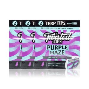 Filtros Twisted Tips sabor Purple Haze – filtros twisted tips purple haze
