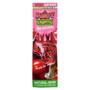 Wraps Juicy Jay's Terp Enhanced sabor Cherry Pie x2
