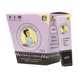 Conos Blazy Susan morados 1 1/4 x6
