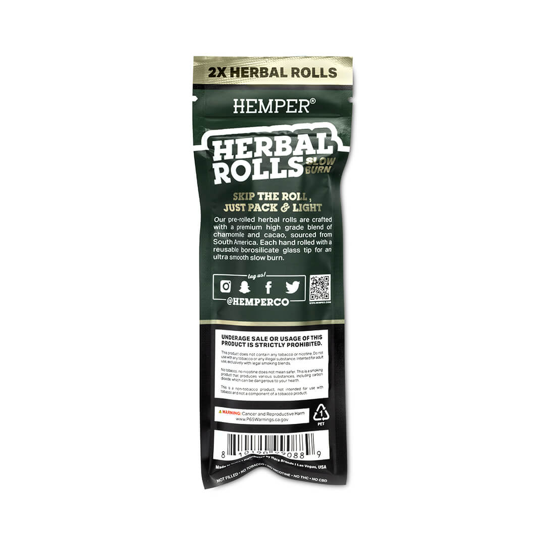 Conos Hemper Herbal King Size con boquilla de vidrio x2 – vista 2