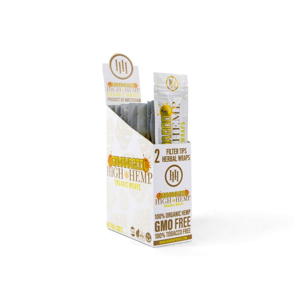 Wraps High Hemp sabor Banana x2