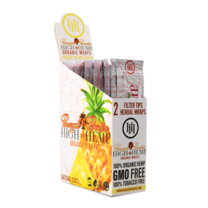 Wraps High Hemp sabor Pineapple Paradise x2