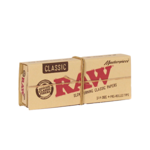 Papel RAW Masterpiece 1 1/4 + filtros pre-enrollados