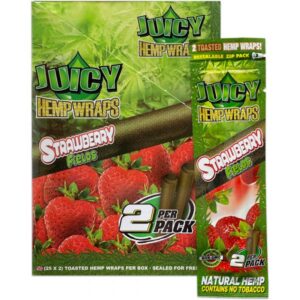 Wraps Juicy Hemp Wraps sabor Strawberry x2