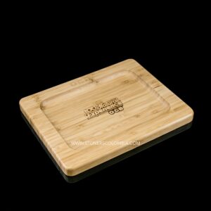 Bandeja de bambú OCB 23 × 18 cm