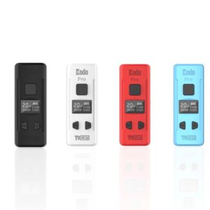 Batería Kodo Pro 510 con pantalla OLED en colores negro, blanco, rojo y azul