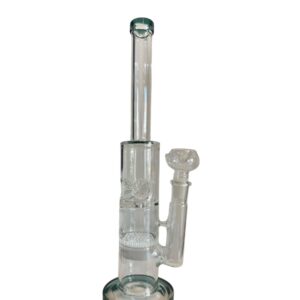 Bong de vidrio 14 pulgadas, filtración eficiente y caladas suaves
