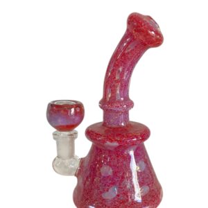 Bong de vidrio con diseño especial.