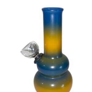 Bong de vidrio mediano con base estable