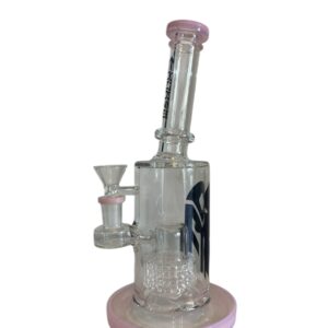 Bong Mozone 10” en vidrio resistente y boquilla ergonómica.