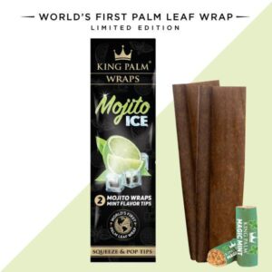 Wraps King Palm sabor Mojito Ice x2
