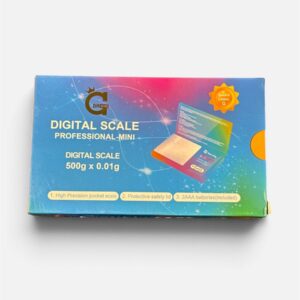 Gramera digital G Dr King Professional Mini de 500 g con precisión de 0,01 g