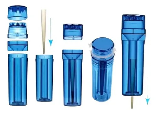 Pasos para llenar un cono con el trillador llenador de conos