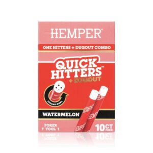 Caja Hemper Quick Hitters + Dugout sabor Sandía