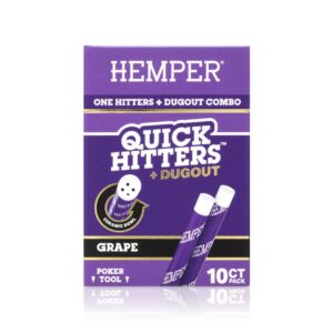 Caja Hemper Quick Hitters + Dugout sabor Uva