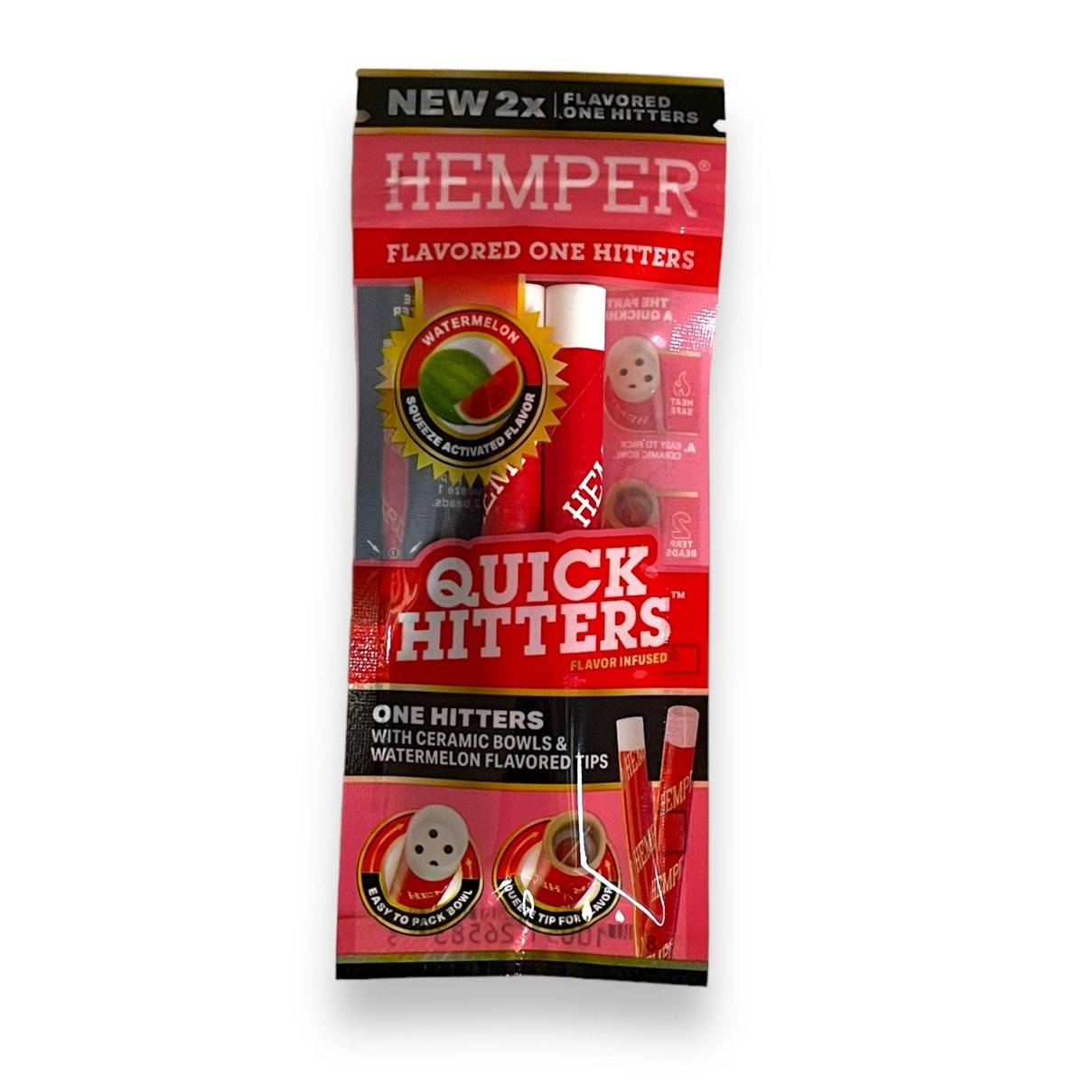 Hemper Quick Hitters x2 Sandía con cazoleta de cerámica
