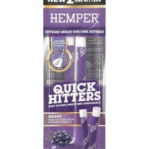 Sobre Hemper Quick Hitters x2 sabor Uva