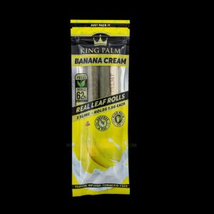 King Palm Slim x2 sabor Banana Cream