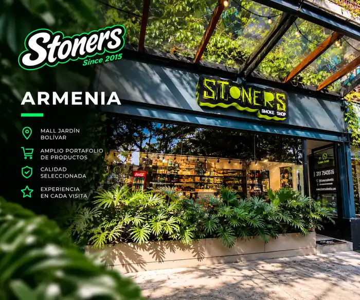 Tienda Stoners Smoke Shop en Armenia, Mall Jardín Bolívar