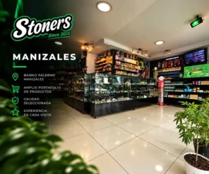 Tienda Stoners Smoke Shop en Manizales, barrio Palermo