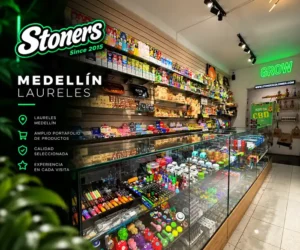 Tienda Stoners Smoke Shop en Medellín Laureles