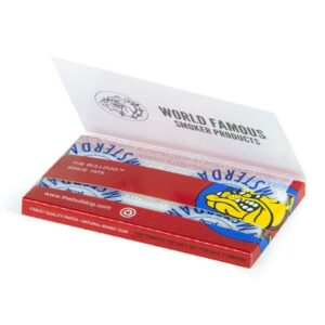 Papel The Bulldog Red #1 doble