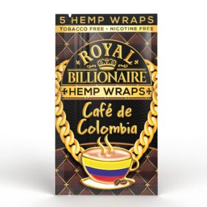 Sobre de wraps Royal Billionaire Café de Colombia x5