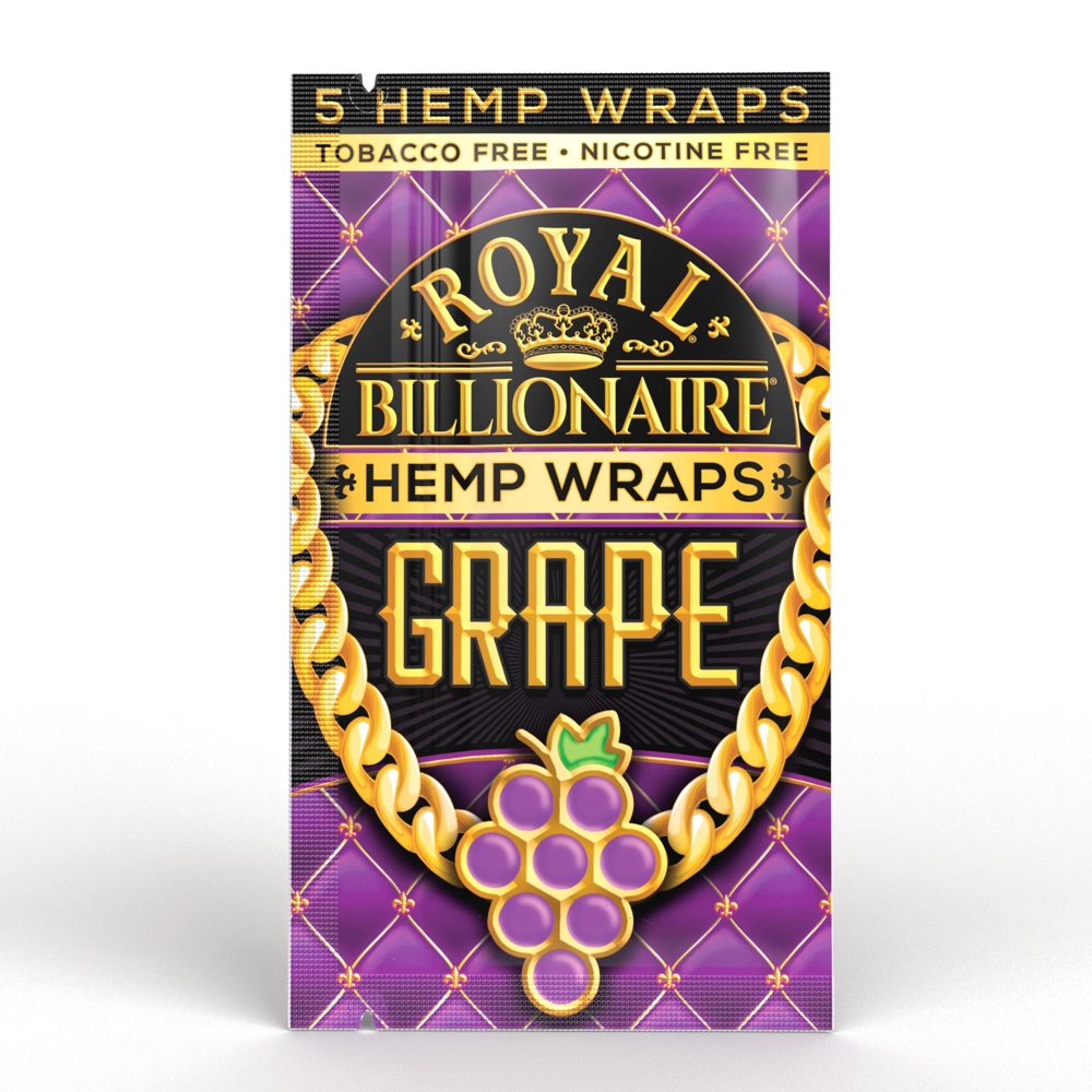 Sobre de wraps Royal Billionaire Grape x5