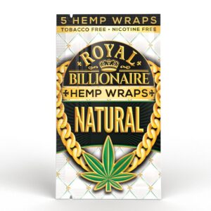 Sobre de wraps Royal Billionaire Natural x5